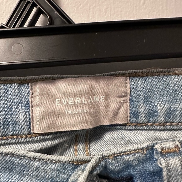 Everlane cheeky jean 26 crop Light Blue denim - Picture 3 of 8